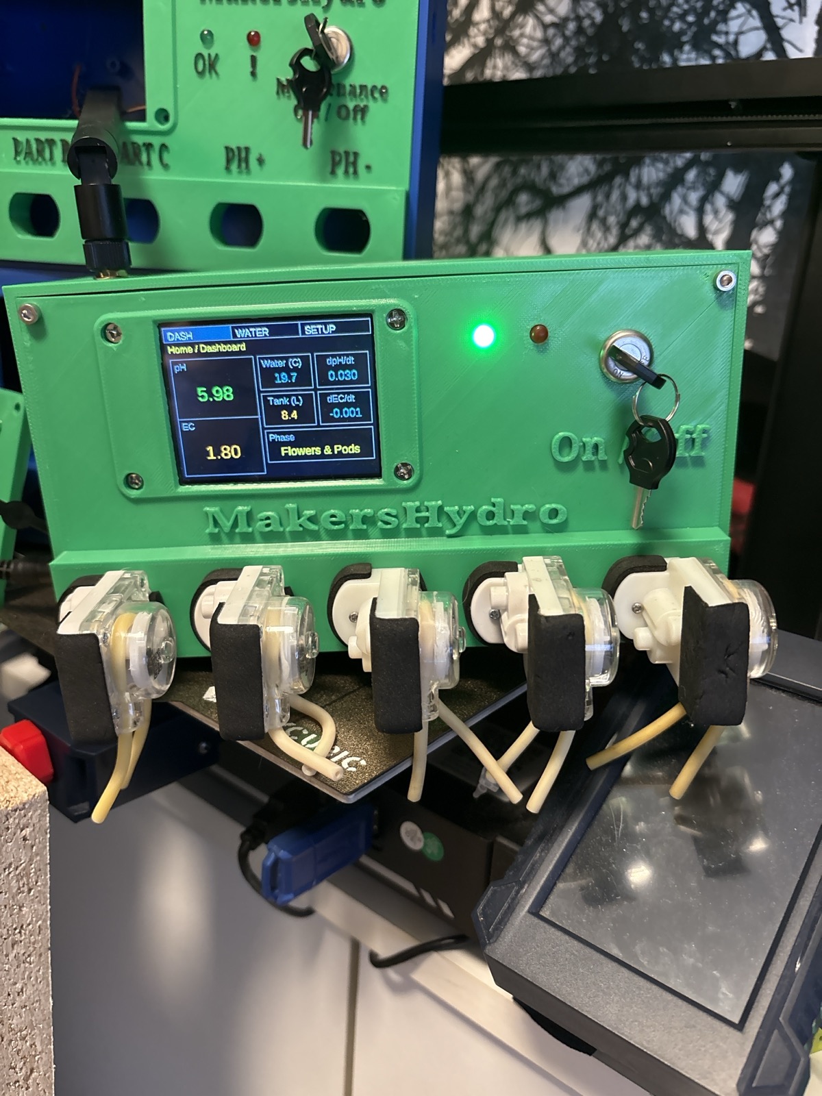 MakersHydro prototype hardware used in validation